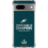 NFL Philadelphia Eagles Super Bowl LII Champions Google Pixel 8a Clear Case